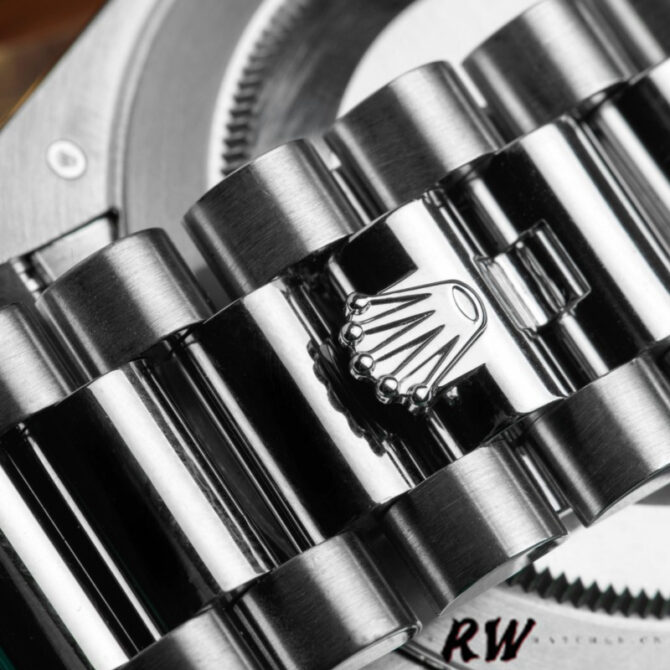 Replica Rolex Day-Date 118206 White Roman Numeral 36mm Unisex Watch