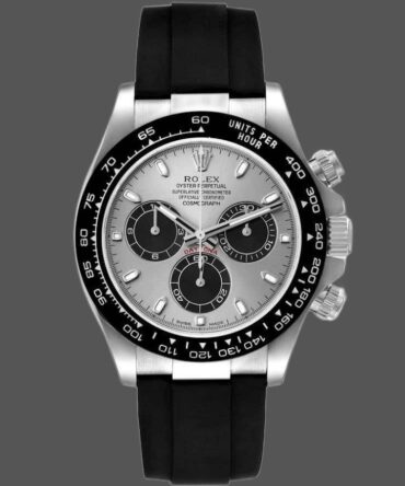 Rolex Daytona 116519 White Gold Grey Dial 40mm Mens Replica Watch