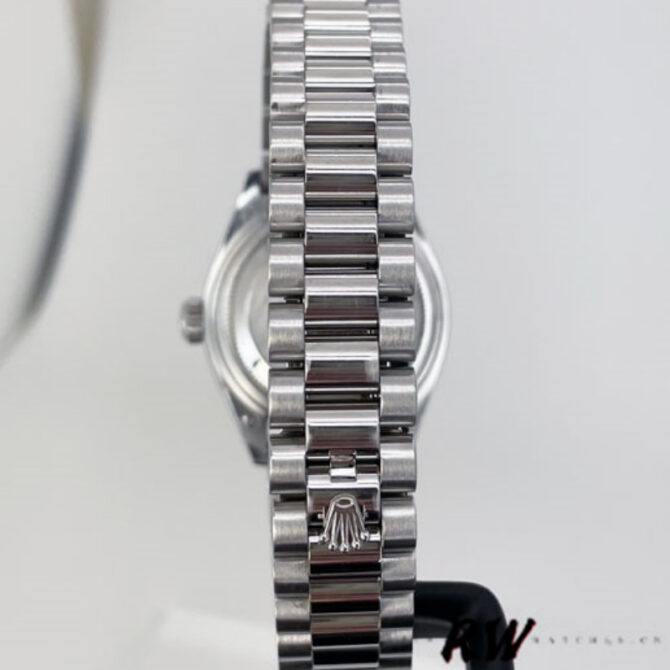 Rolex Datejust 279166 Dark Grey Roman Numeral Dial Domed Bezel 28mm Lady Replica Watch