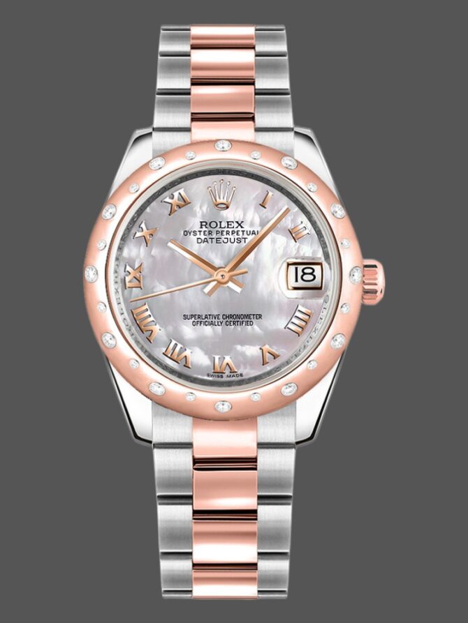 257341 White Mother of Pearl Dial 31MM Lady Replica Watch
