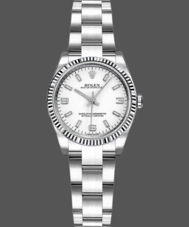 Rolex Oyster Perpetual 176234 White Roman Dial 26mm Lady Replica Watch