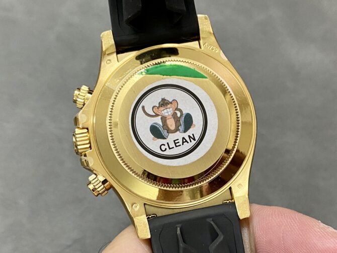 Rolex Cosmograph Daytona Yellow Gold Case Silver Dial 116518 Men's Watch