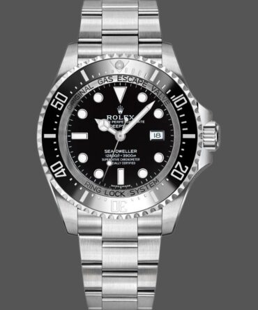 Rolex Sea-Dweller Deepsea 116660 Stainless Steel Black Dial 44MM Mens Replica Watch
