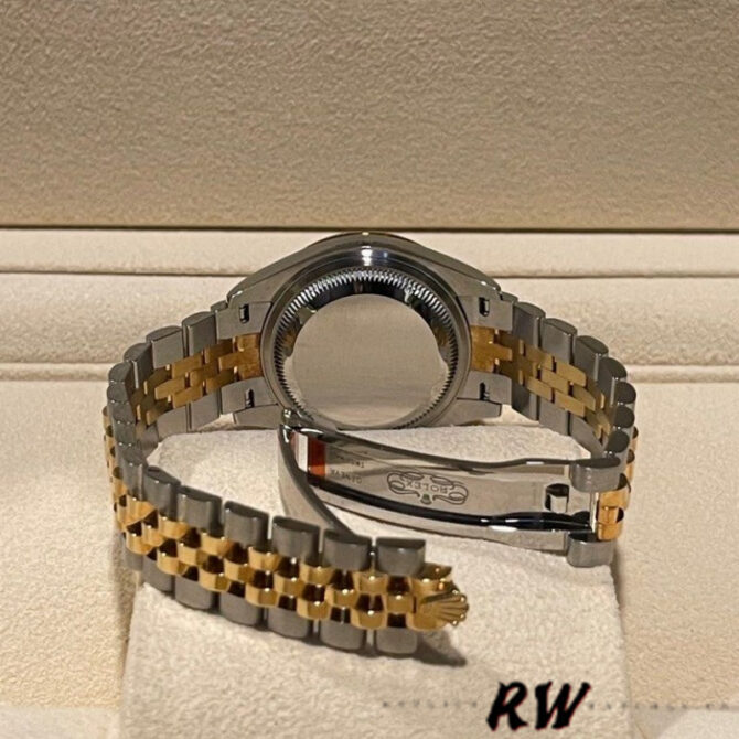 Rolex Datejust 279173 Champagne Diamond Dial Fluted Bezel 28mm Lady Replica Watch