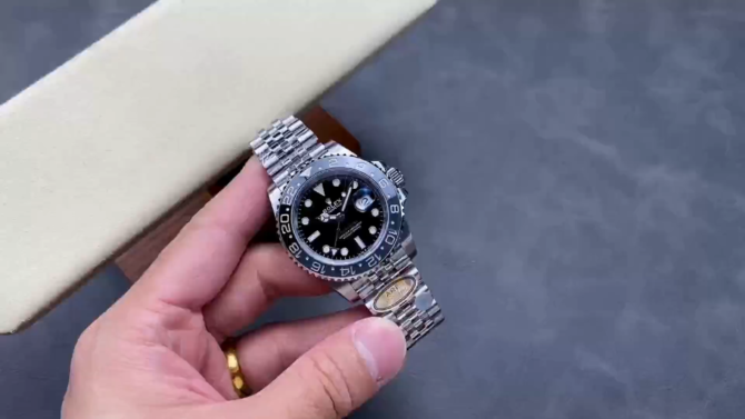 Rolex Gmt Master II Automatic Black Dial M126710GRNR 0003 40mm