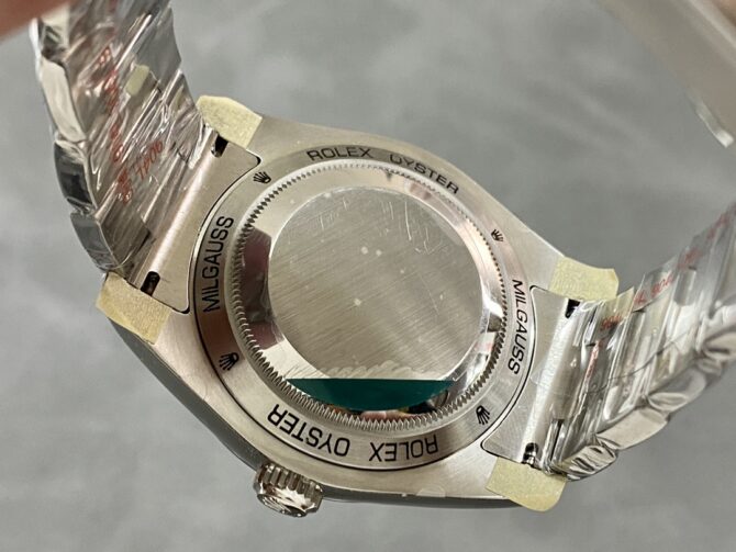 Rolex Milgauss 116400GV Stainless Steel Black Dial 40MM Mens Replica Watch