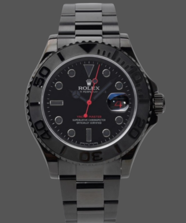 Rolex Yacht Master Triple Red Titan Black 116622 40MM Men's Watch