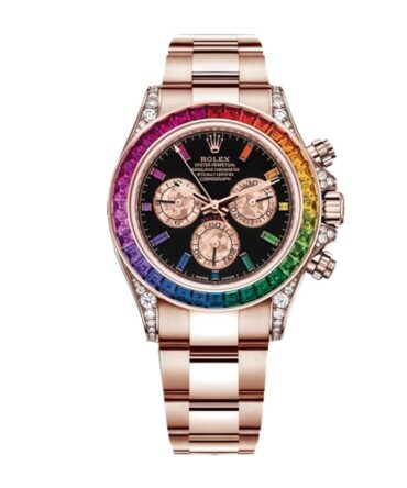 Rolex Daytona Cosmograph 116519 Rainbow & Black Dial Replica