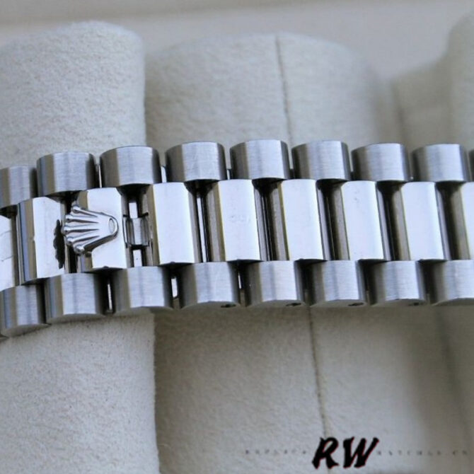 Replica Rolex Day Date 118238 Black Diamond Dial 36mm Mens Watch