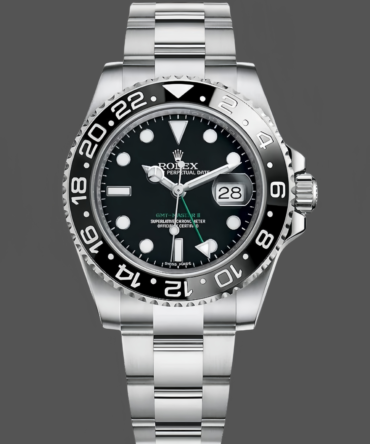 Rolex GMT-Master II 40mm Black Bezel 116710LN Men's Watch