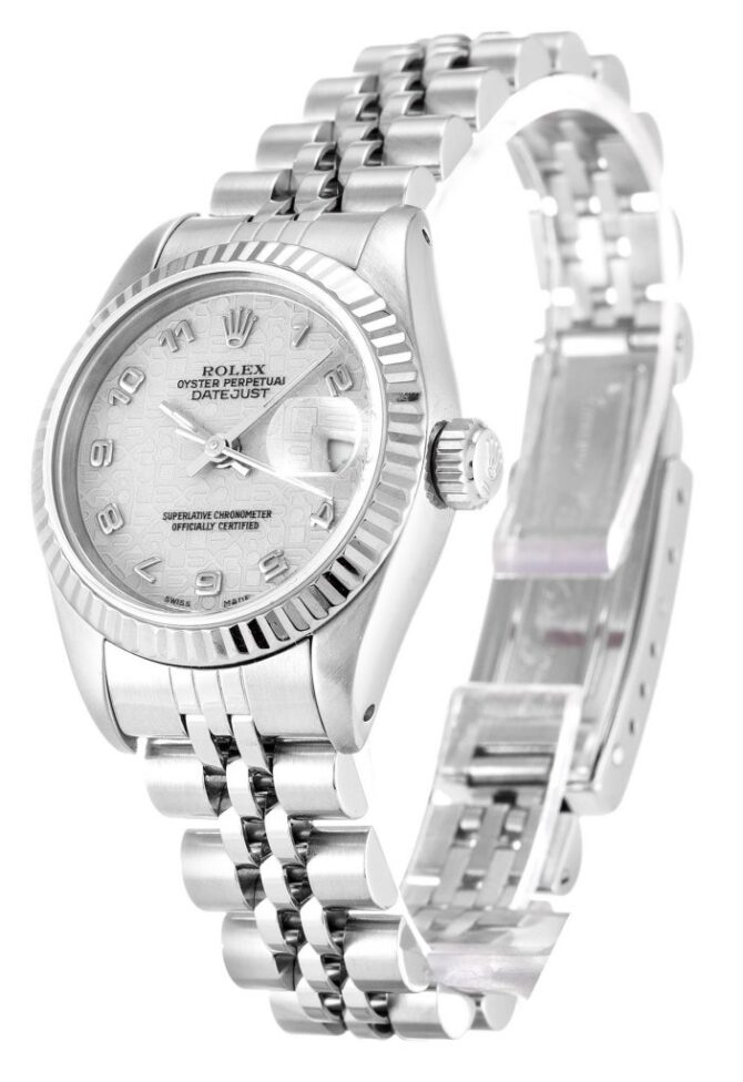 Replica Rolex Lady-Datejust 26mm Silver Dial 69174