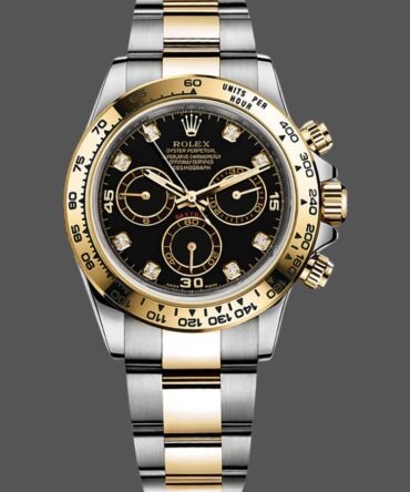 Rolex Cosmograph Daytona 116503 Black Diamond Dial 40MM Mens Replica Watch