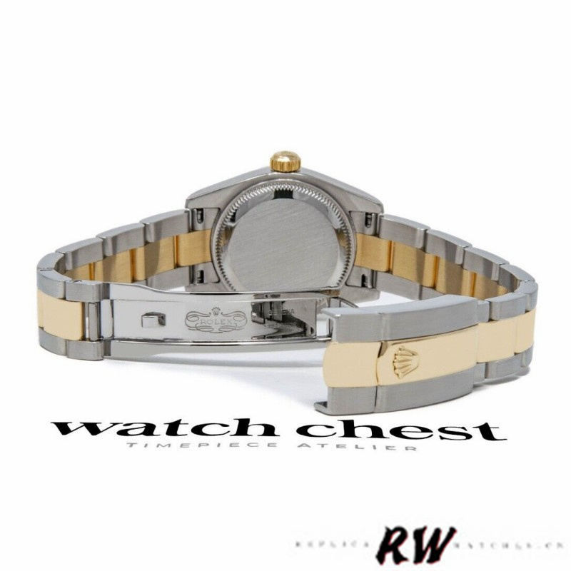 Rolex Datejust 179163 Champagne Roman Dial Domed Dezel 26MM Lady Replica Watch