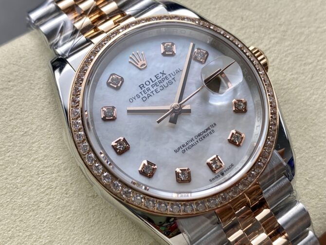 Rolex Datejust 126231 0021 Mother-of-Pearl Dial 36mm Jubilee Bracelet