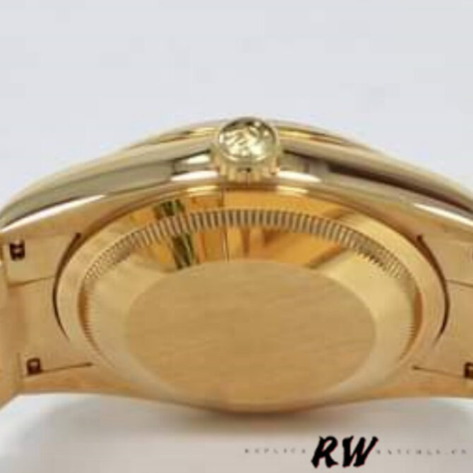 Replica Rolex Day-Date 118235 Fluted Bezel Chocolate Dial 36mm Unisex Watch
