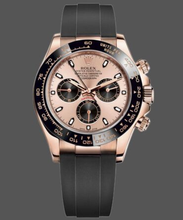 Rolex Cosmograph Daytona 116515LN Black Pink Dial 40mm Mens Replica Watch