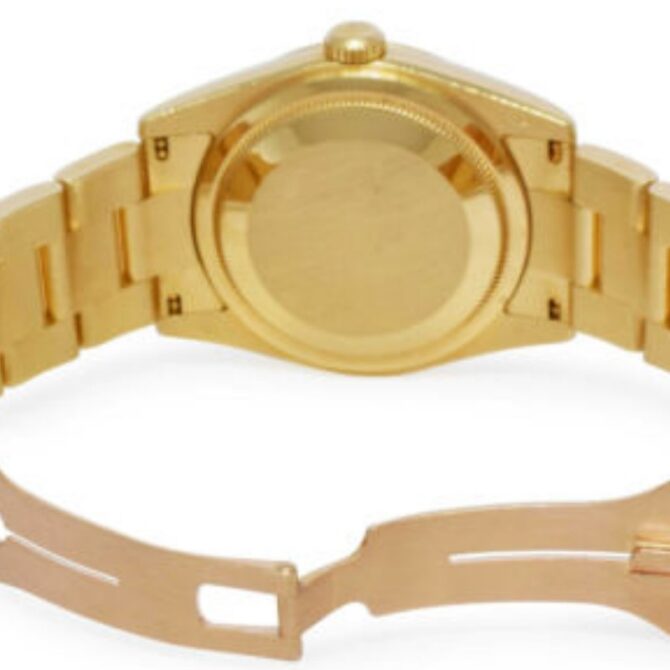Replica Rolex Day-Date 118208 Champagne Diamond Dial 36mm Unisex Watch
