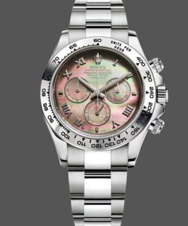 Rolex Cosmograph Daytona 116509 Black Mother of Pearl Dial 40MM Mens Replica Watch