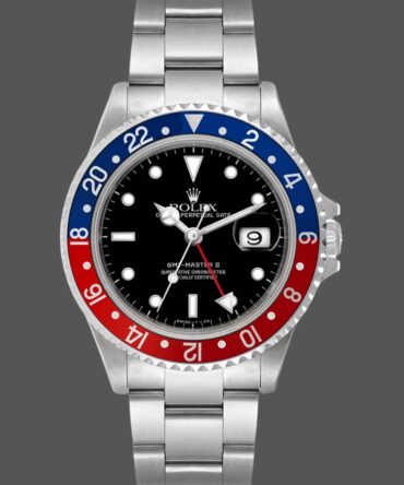 Rolex GMT-Master II 16710 Black Dial Blue Red Pepsi Bezel 40MM Mens Replica Watch