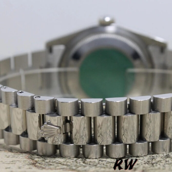 Replica Rolex Day Date 118206 Platinum Ice Blue dial 36mm Unisex Watch