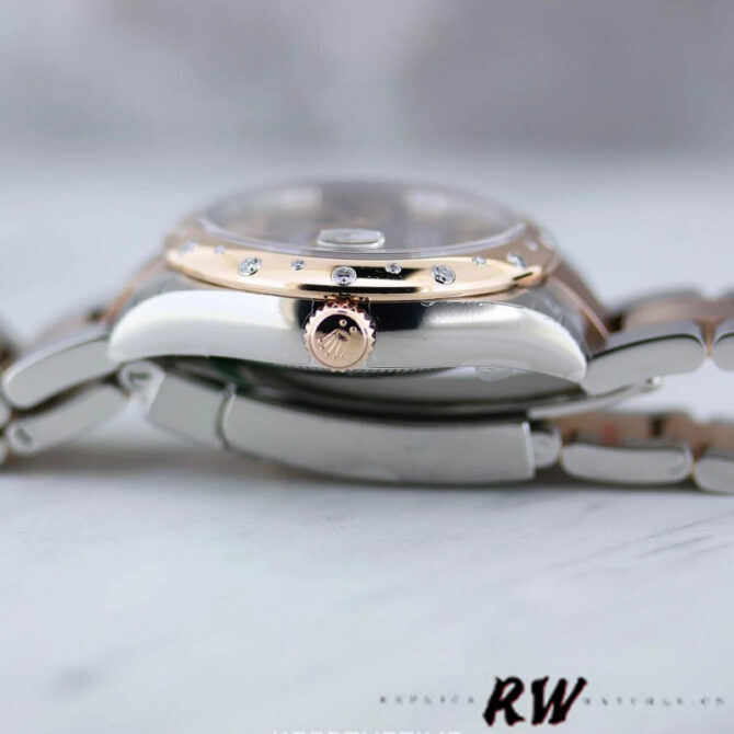 Rolex Datejust 178341 Chocolate Brown Roman Numeral Dial 31MM Lady Replica Watch