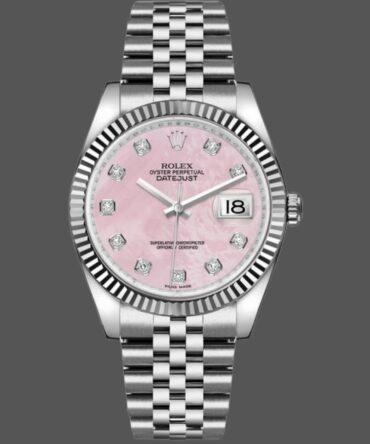 554234 Pink MOP Diamonds Dial 36mm Lady Replica Watch