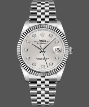 47134-0084 Silver Diamond Dial 36mm Unisex Replica Watch