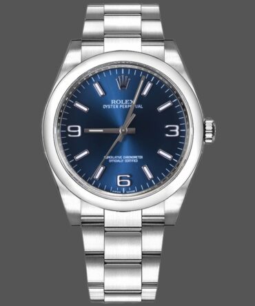 Rolex Oyster Perpetual 116000 Blue Dial 36mm Automatic Unisex Replica Watch