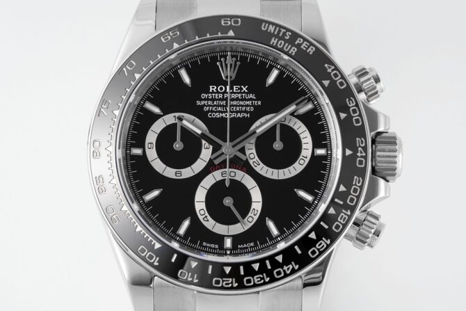 Rolex Cosmograph Daytona 116500LN Ceramic Bezel Black Dial 40mm Mens Replica Watch