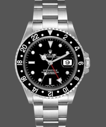 Rolex GMT-Master II 16710 Black Dial Stainless Steel Case 40MM Mens Replica Watch