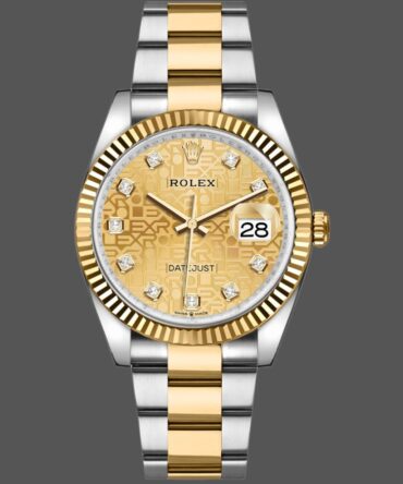 89741333 Champagne Jubilee Dial 36MM Unisex Replica Watch