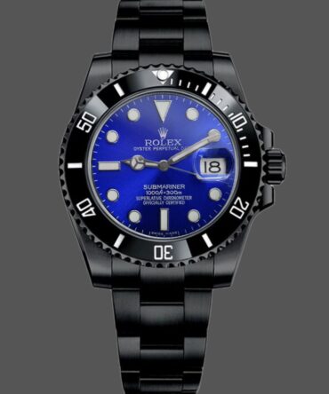 Rolex Submariner Date 116610LN Blue Dial Black PVD/DLC Stainless Steel 40MM Mens Replica Watch
