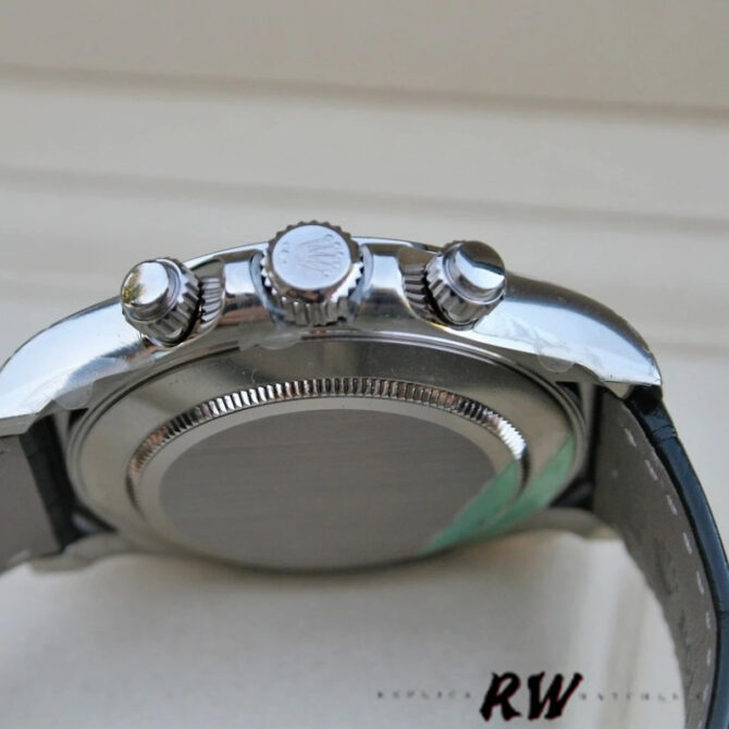Rolex Daytona 116519 Meteorite Dial Leather strap 40mm Mens Replica Watch