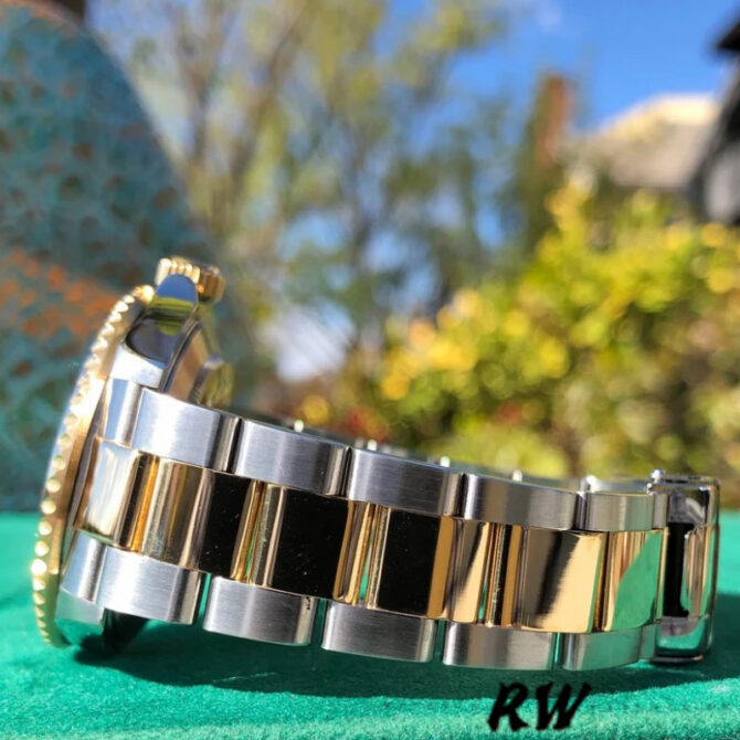 Rolex Submariner Date 16613 Champagne Serti Dial 40mm Mens Replica Watch