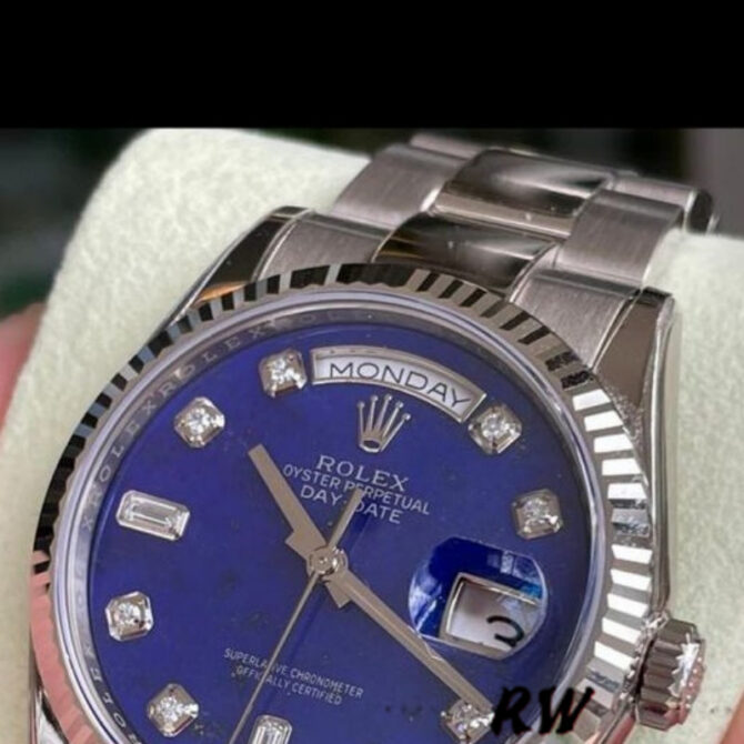 Replica Rolex Day-Date 118235 Rose Gold Chocolate Brown Dial 36mm Unisex Watch