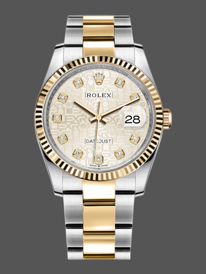 741323 Silver Jubilee Dial 36MM Unisex Replica Watch