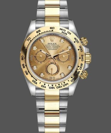 Rolex Cosmograph Daytona 116503 Yellow Gold Champagne Diamond Dial 40MM Mens Replica Watch