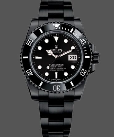 Rolex Submariner Date 116610LN Black Dial Black PVD/DLC Stainless Steel 40MM Mens Replica Watch