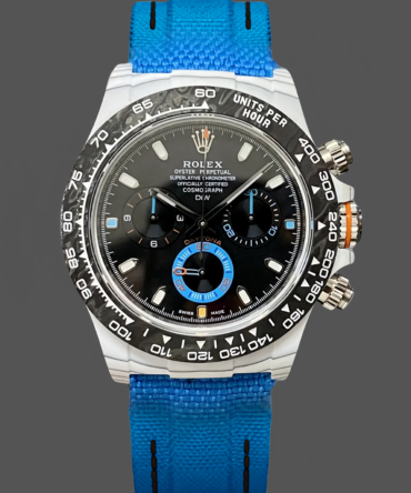 Rolex Daytona Cosmograph Carbon Fiber Luminescent Coating 40mm Nylon Strap Men's Watch