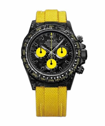 Rolex Daytona DiW NTPT Carbon 46490 Lemon Edition Replica