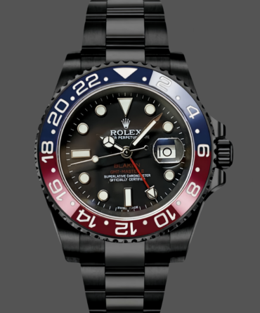 Rolex GMT Master II 40mm Pepsi 126710blro 0002 Black Dial