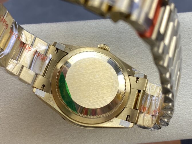 Replica Rolex Day Date 36 Yellow Gold m128348rbr 0064 White Dial
