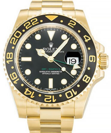 Replica Rolex GMT-Master II 40mm Black Dial 116718