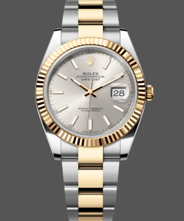 Rolex Datejust 41 Oystersteel Silver Dial M126333 0001 Men's Watch