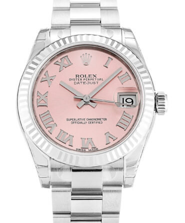 Replica Rolex Lady-Datejust 31mm Pink Dial 178274