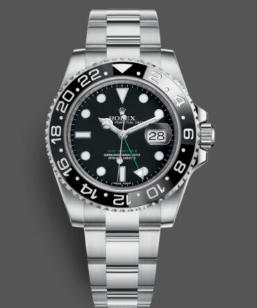 Rolex GMT-Master II 116710LN Black Dial Stainless steel case 40mm Mens Replica Watch