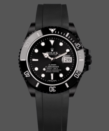 Rolex Blaken Submariner 116610 Black Dial DLC 40mm Men's Watch