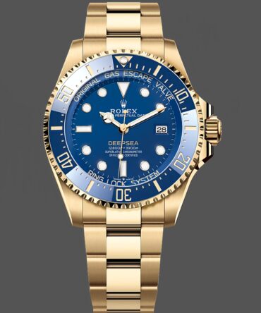 Rolex New 2024 Release Deepsea Gold Blue Dial 136668LB