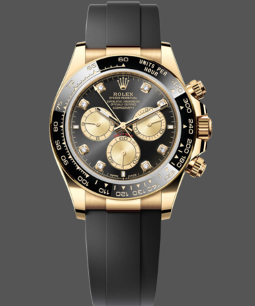 Rolex Cosmograph Daytona 40 Yellow Gold Balck Rubber m126518ln 0006