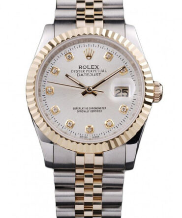 Superclone Rolex Datejust 36mm White Dial SRL10